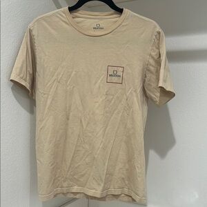 Brixton Men's Tan Short Sleeve Tee